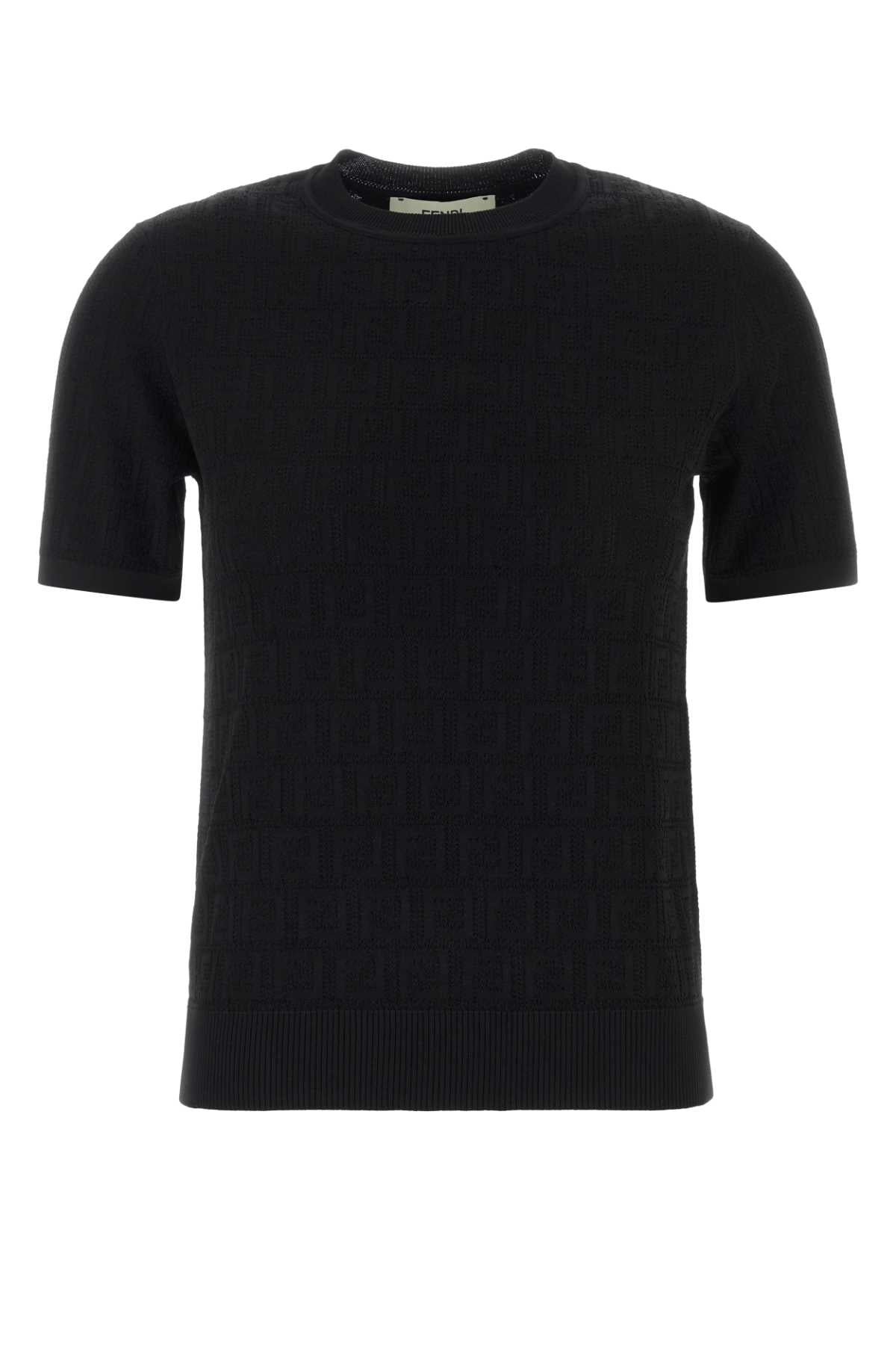Black Exterior: Cotton Viscose Maglieria