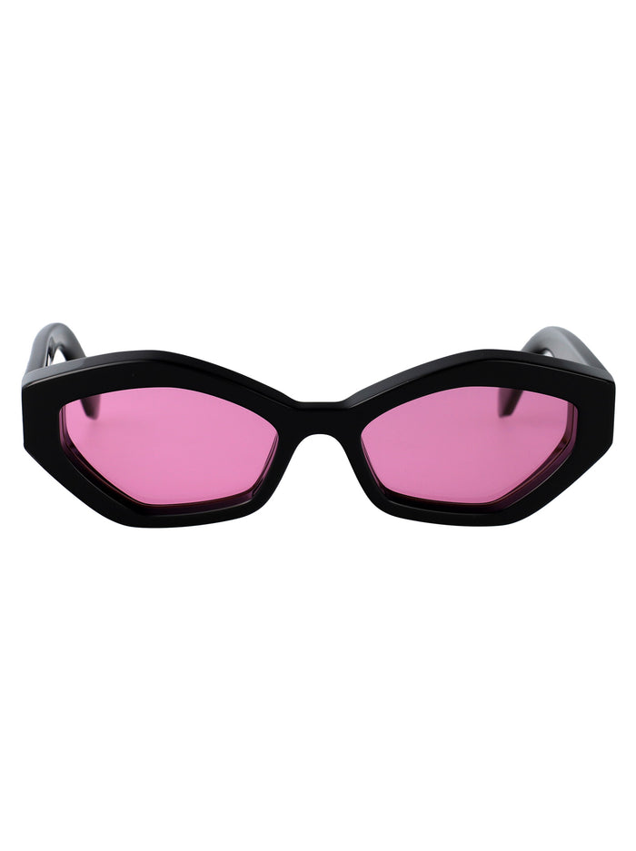 Hilo Black Pink Acetate Sunglasses