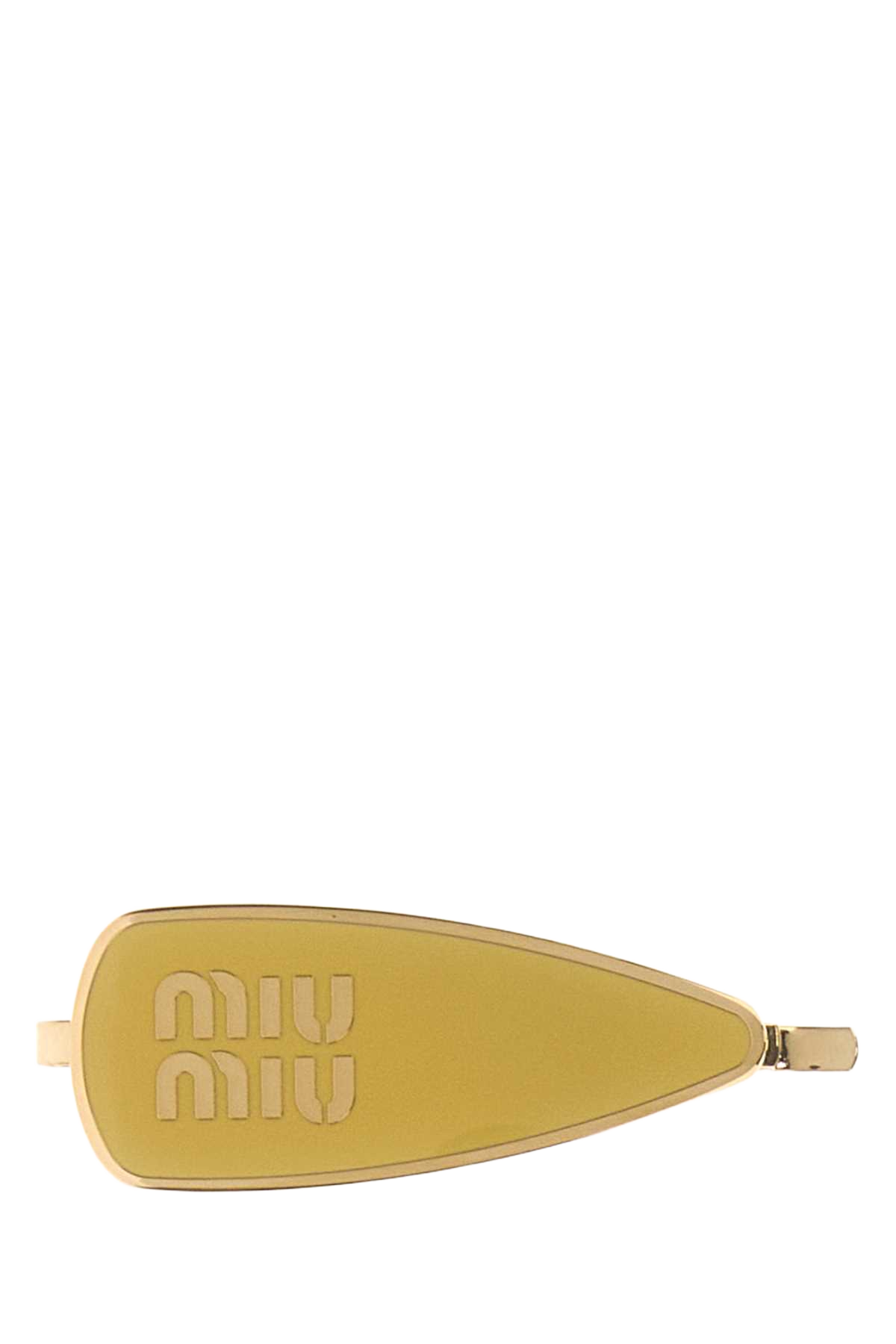 Yellow Metal Hair Clip Vaniglia Cappelli E Fasce Per Capelli