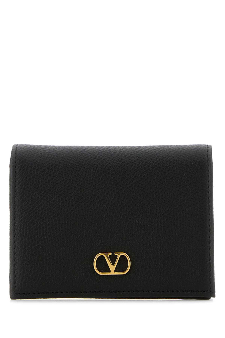 Valentino Garavani French Leather wallet in black