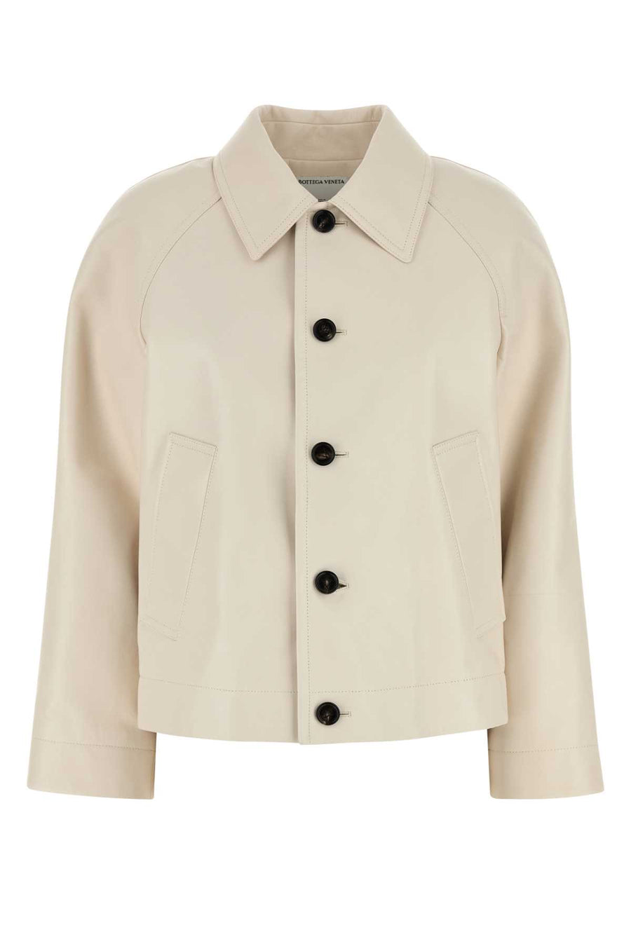 Bottega Veneta Pelle Exterior: 100% Lamb Lining: 100% Viscose jacket in beige