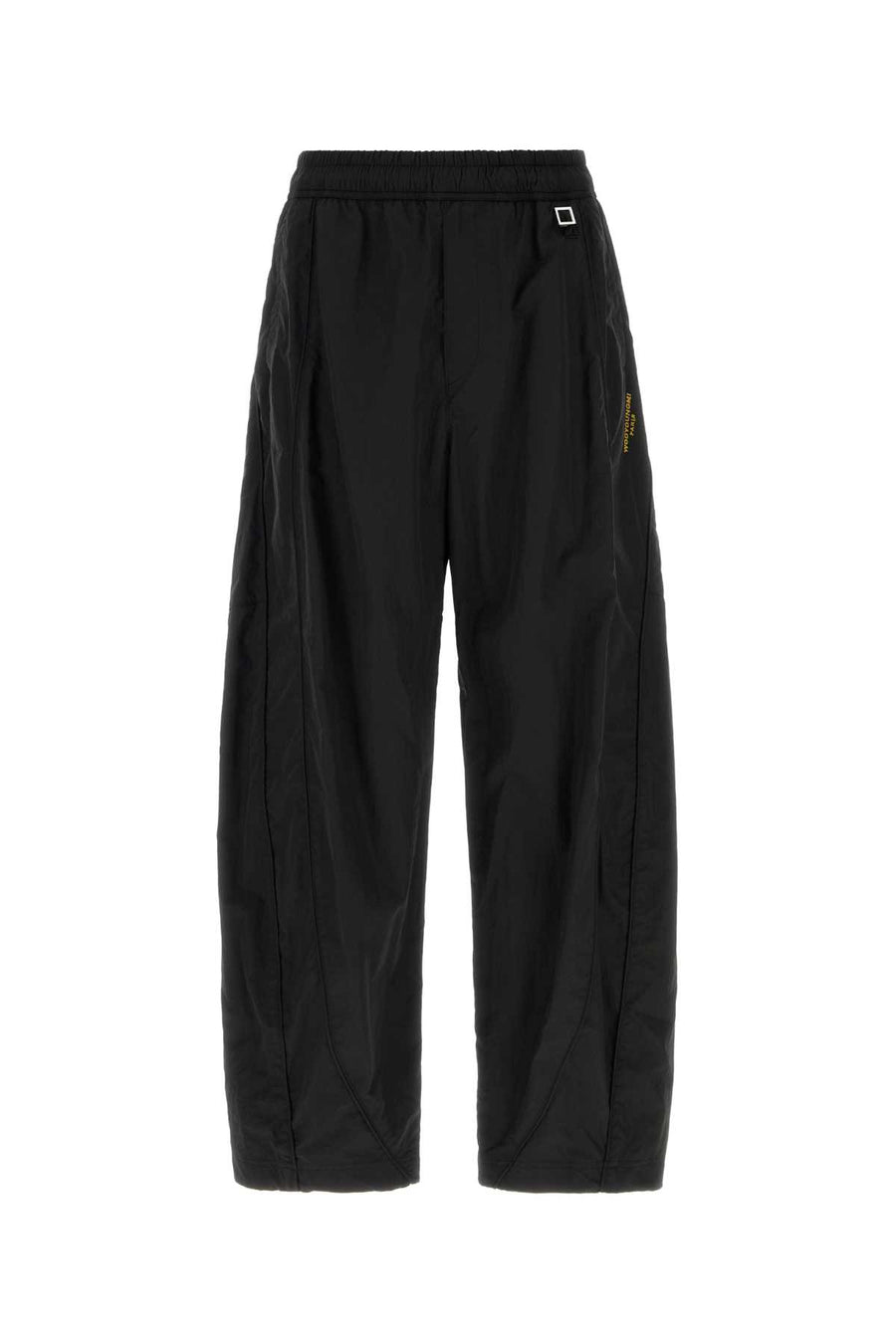 Wooyoungmi Pants 100% Nylon trousers in black
