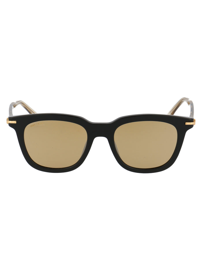 Amos-S 807t4 Black Acetate Sunglasses
