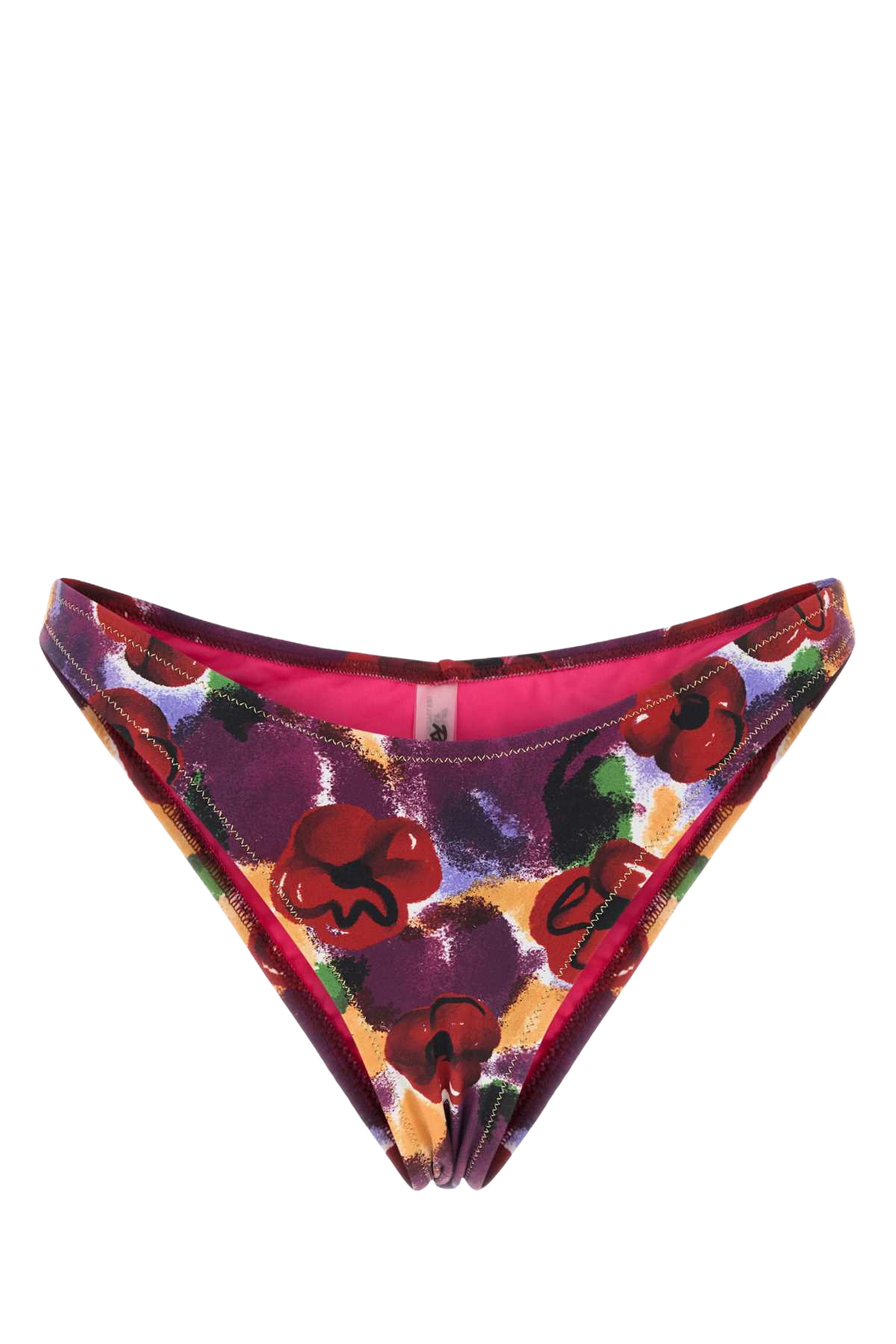 Printed Stretch Nylon Brigitte Bikini Bottom Portorafael Costumi Da Bagno