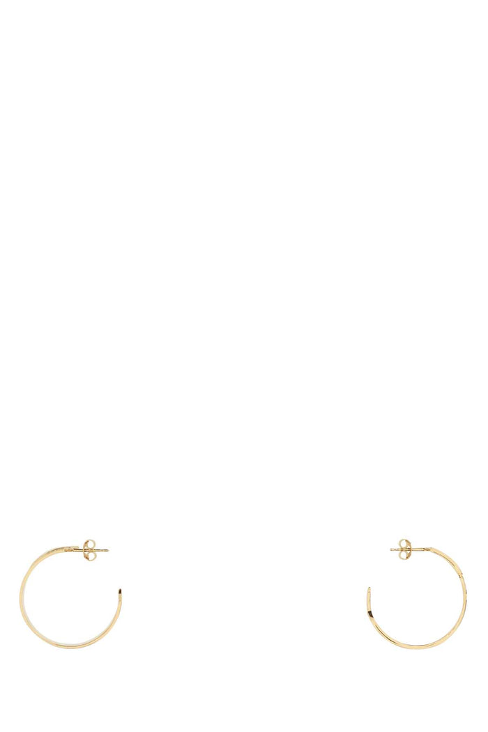 Gold Metal Givenchy Tape Earrings Anticgolden Orecchini