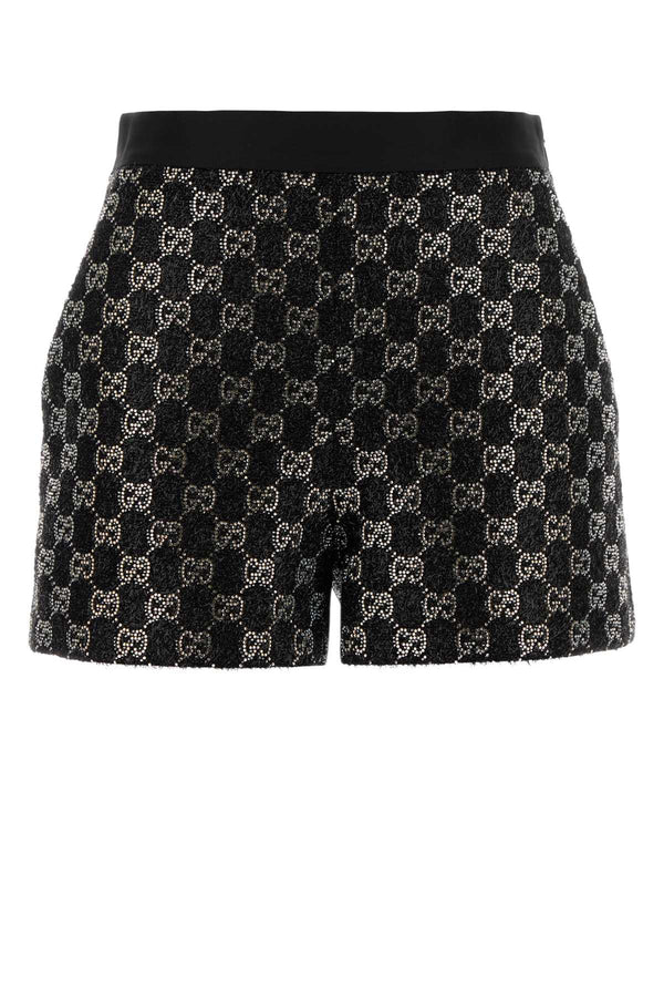 Gucci Viscose Mix bermudas in black
