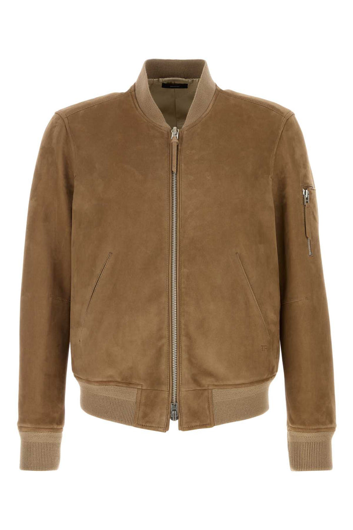 Lbs087lms027 Jbv Brown Giacche E Gilet