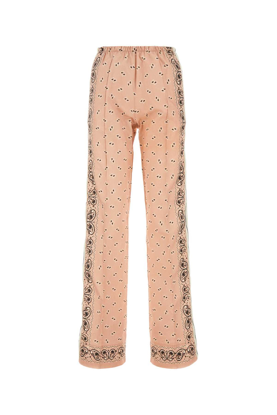 Palm Angels 55% Linen trousers in pink