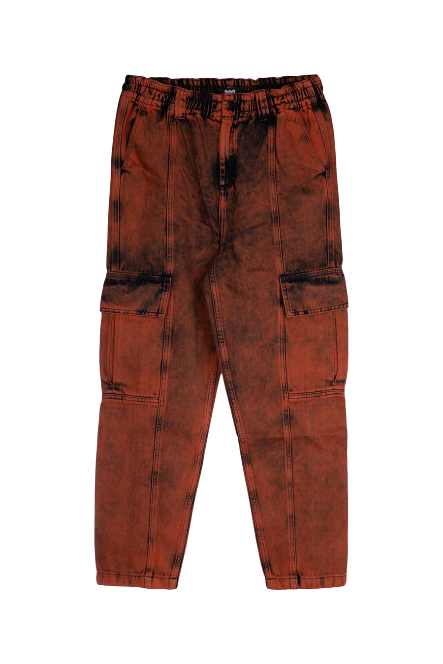 Dkny Junior 100% Cotton cargo pants in red
