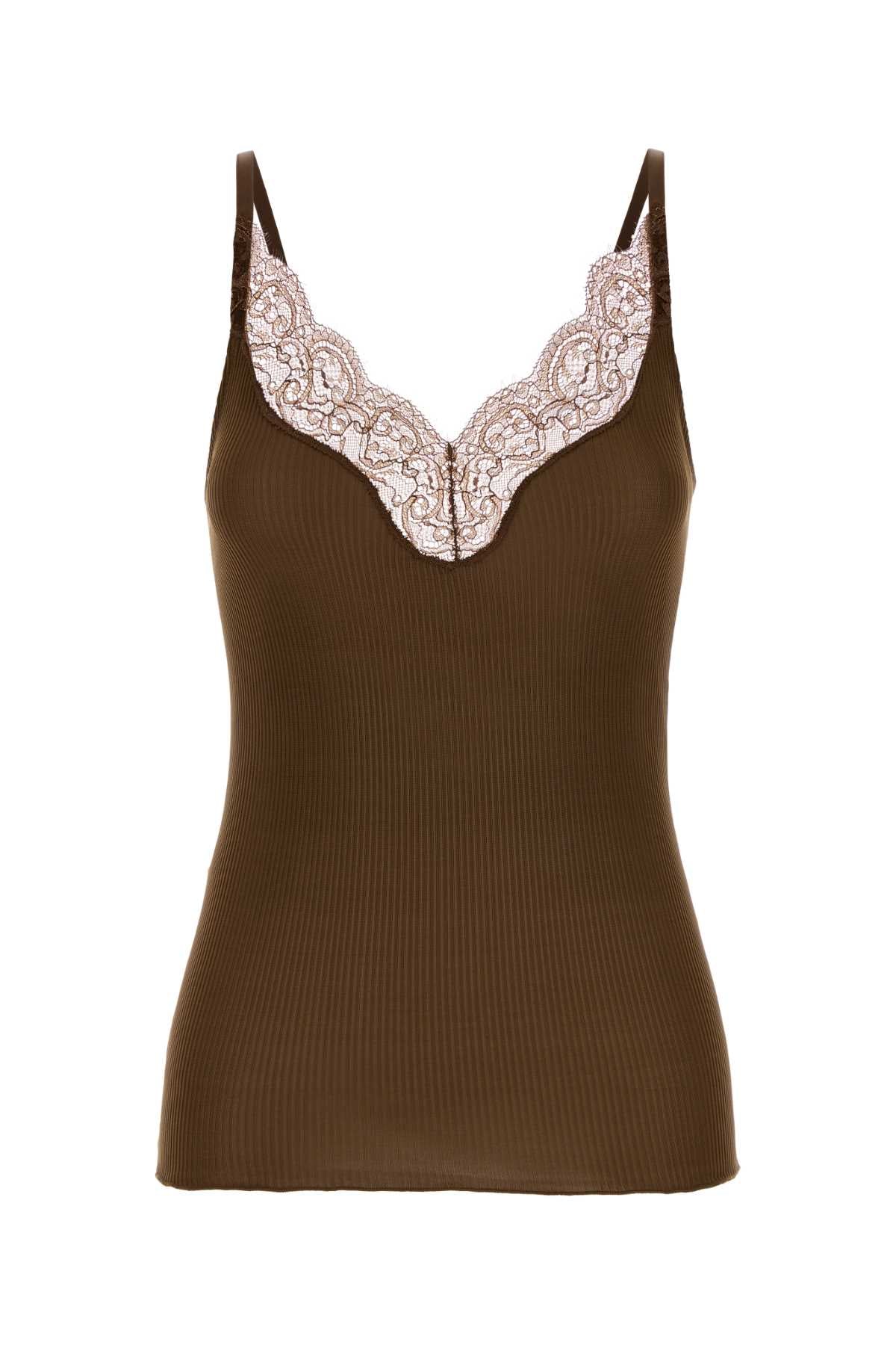 Caramel Exterior: Silk Maglie