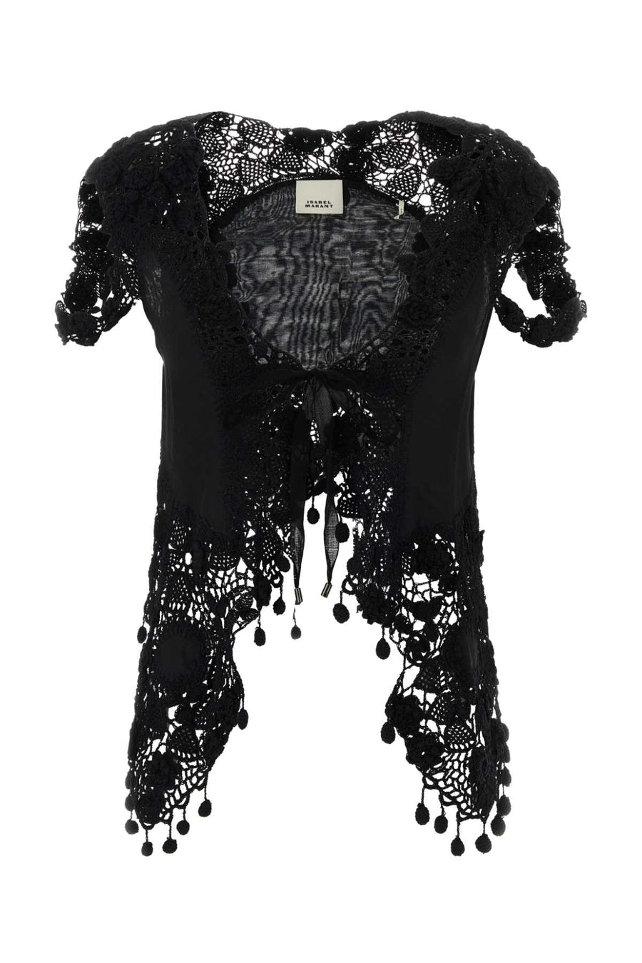 Isabel Marant Exterior: 70% Cotton 30% Silk shirt in black