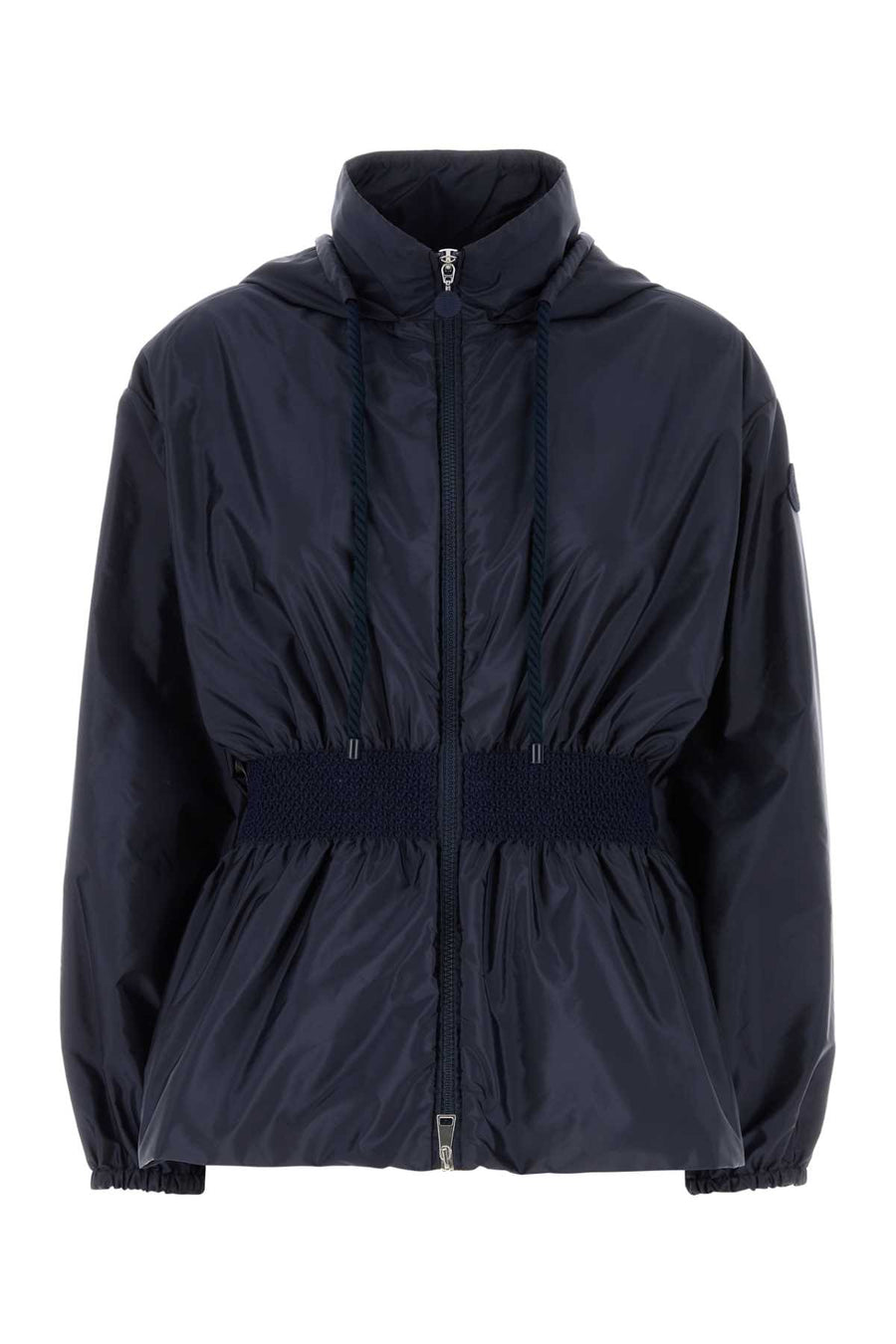 Moncler Jacket Exterior: 100% Nylon down jacket in navy