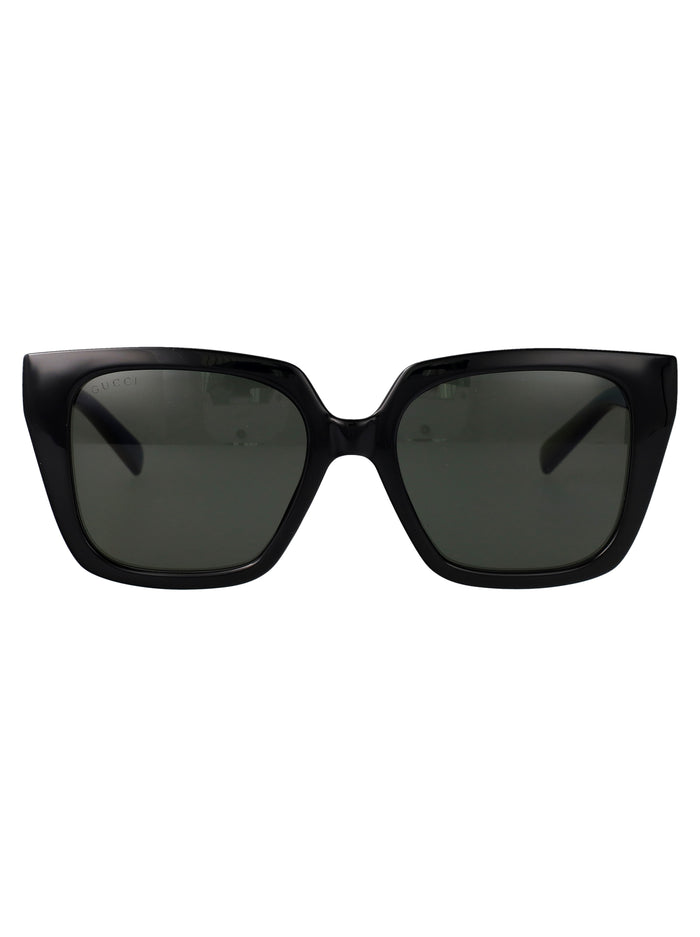 Gg2102s Black-black-grey Injected Sunglasses