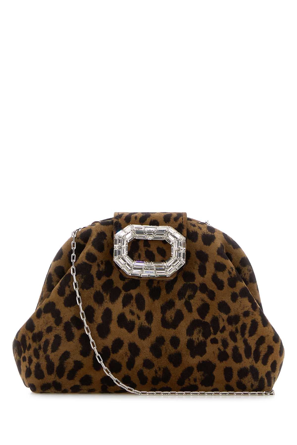 Cameliamicro Leosilhar Leopardsilverhardware Borse A Mano