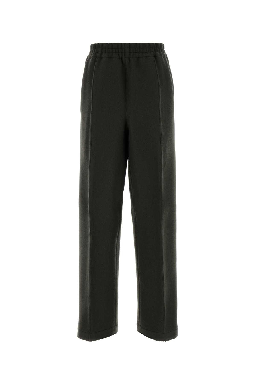 AMI Paris Elastique 100% Virgin wool trousers in gray