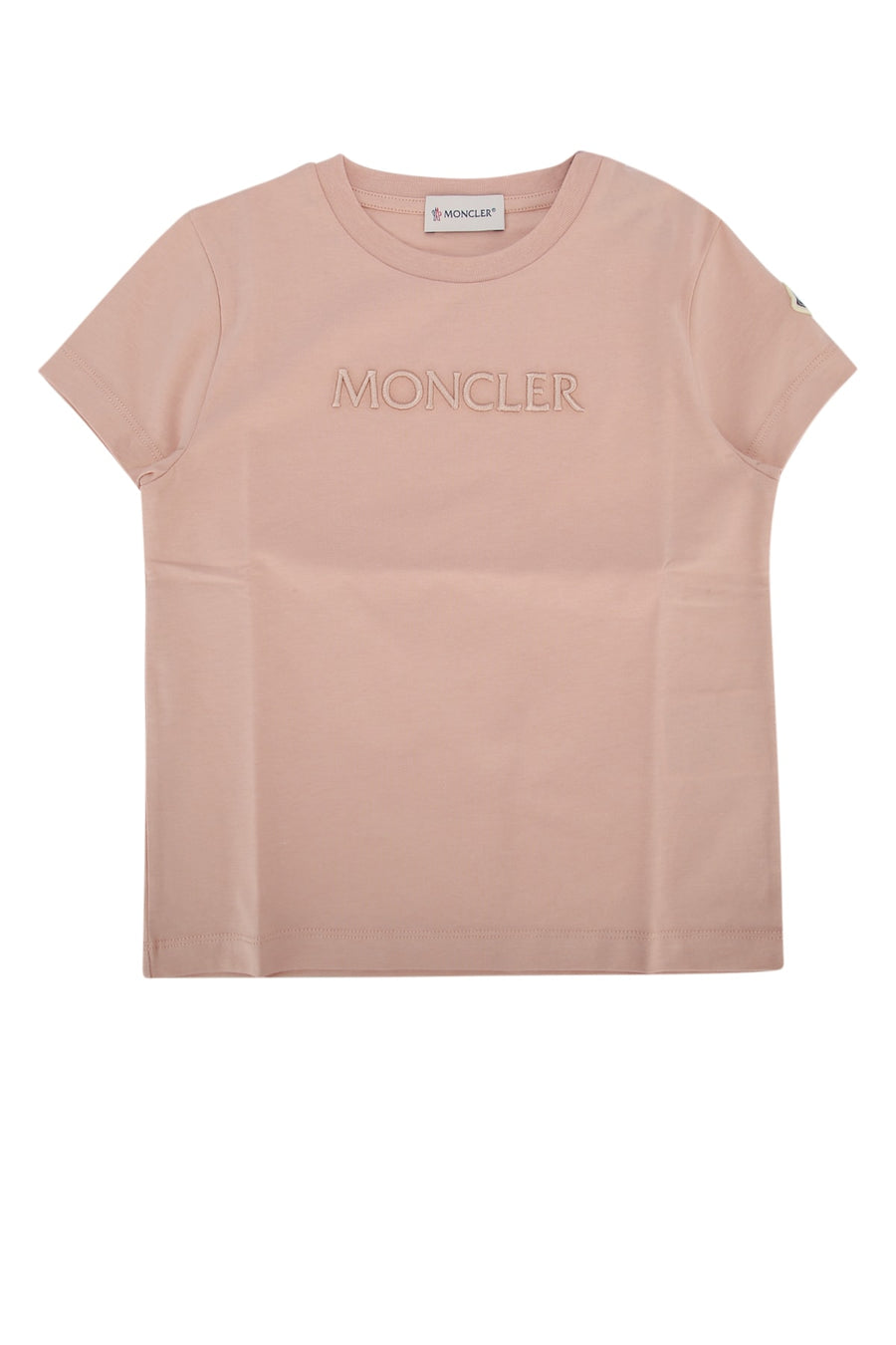 Moncler Jr Kids t-shirt in beige