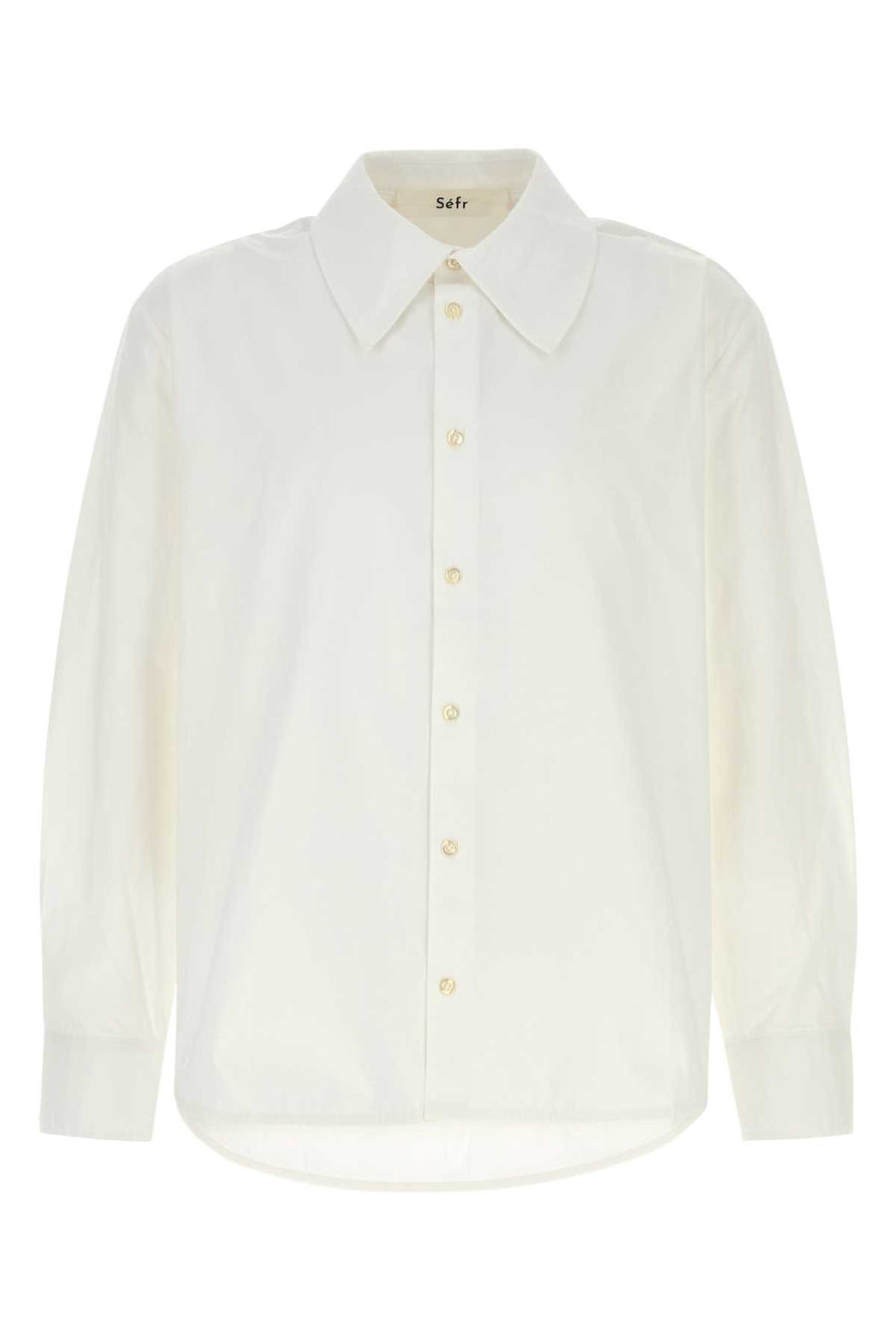 Sefr 100% Cotton shirt in white