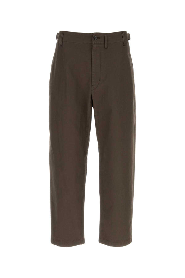Chocolate Exterior: Cotton Trousers