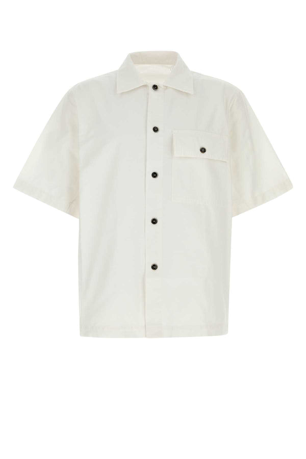Nine In The Morning 100% Cotton shirt in white