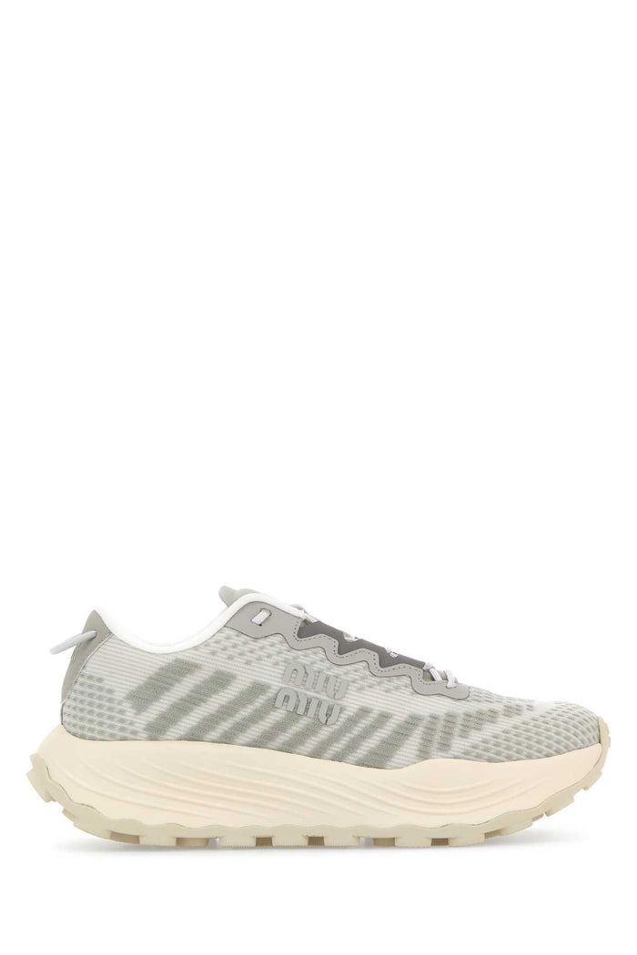 Two-Tone Fabric Sneakers Nube