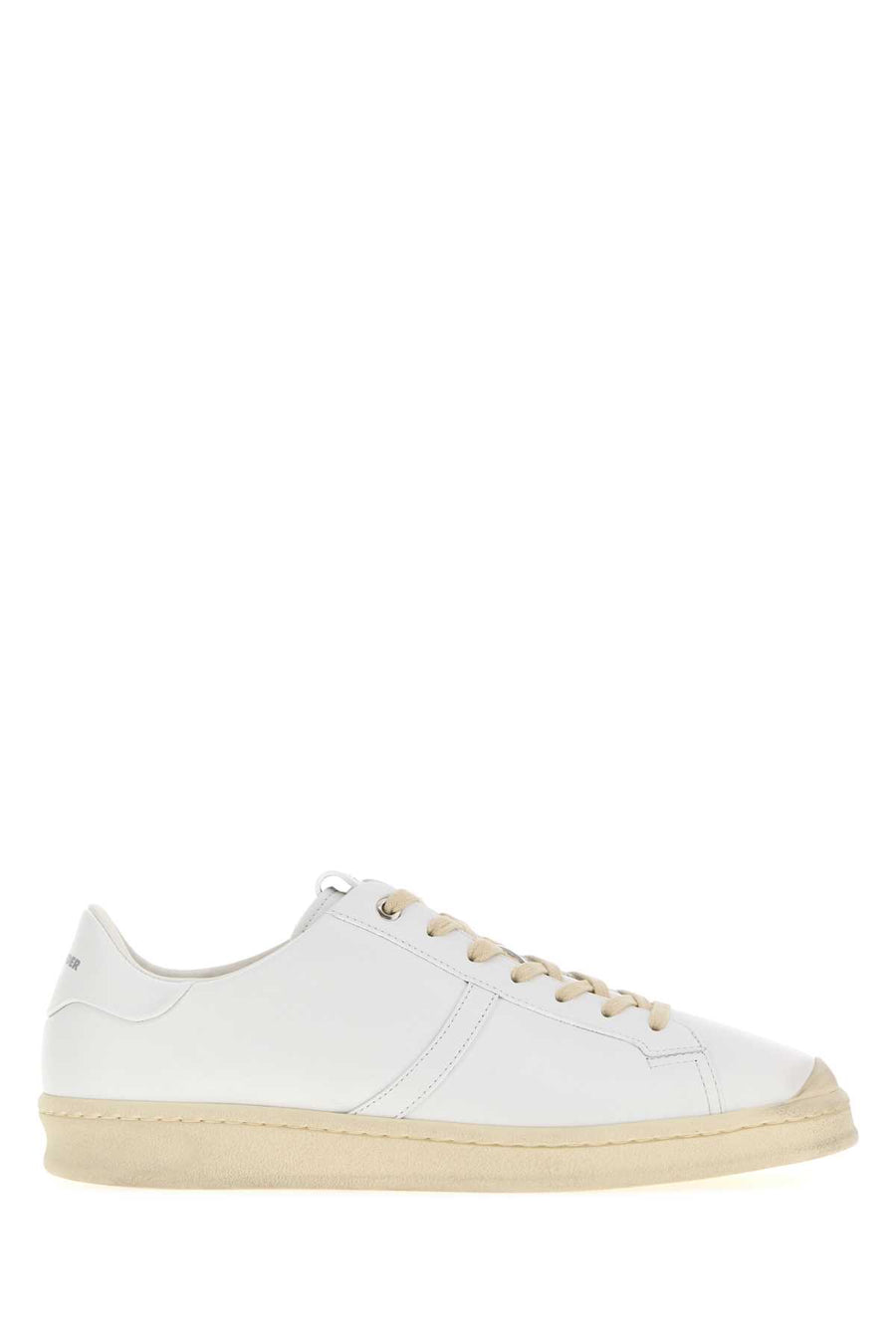 Jil Sander Exterior: 100% Calf sneaker in white