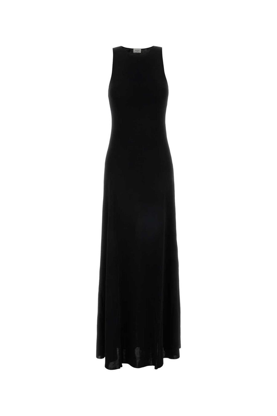 Saint Laurent Longue 100% Viscose dress in black