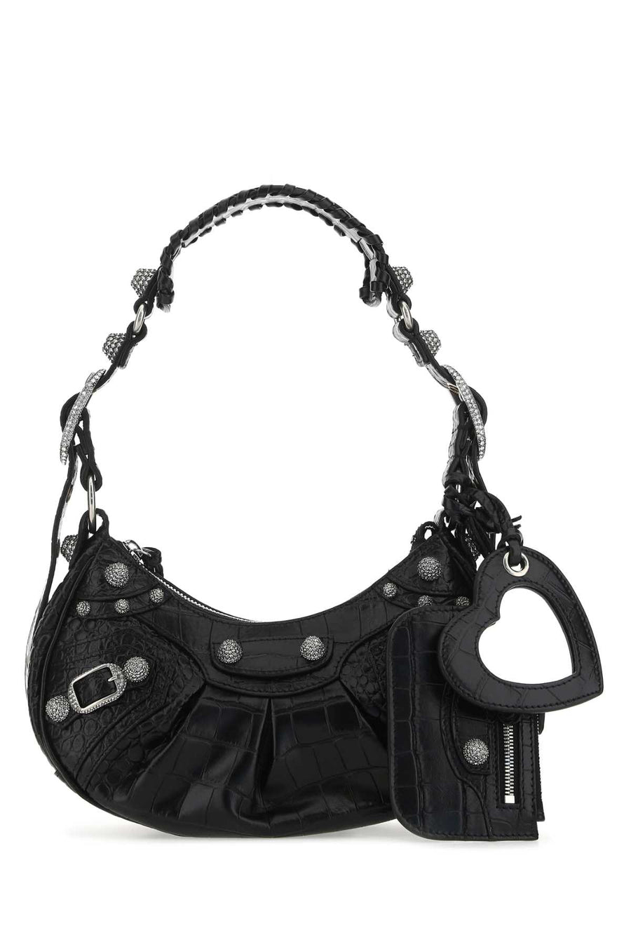 Balenciaga T Domesticated Calf shoulder bag in black