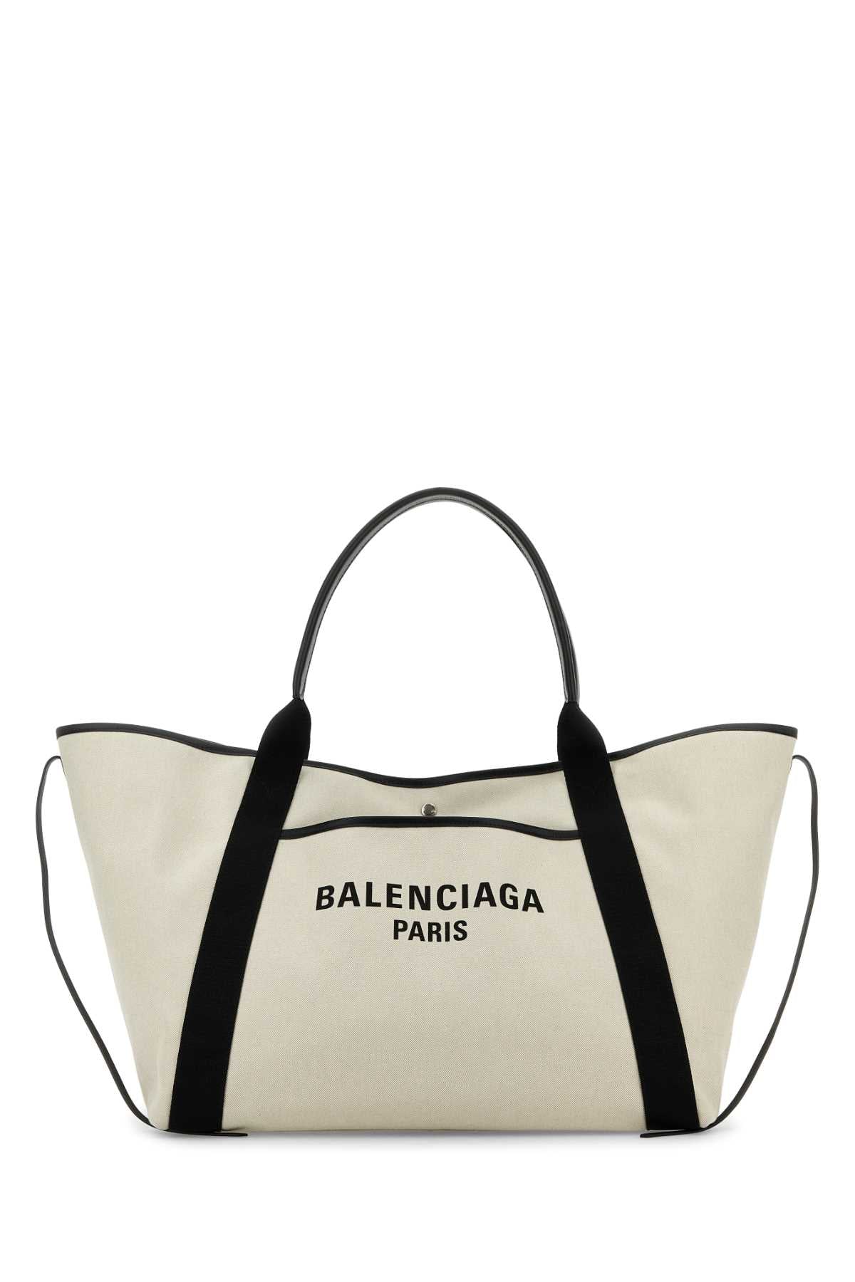 Sand Canvas Large Biarritz Shopping Bag Naturalblack Borse A Mano