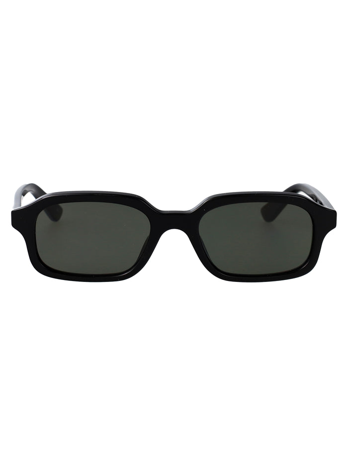 Am0558s Black-black-grey Acetate Sunglasses