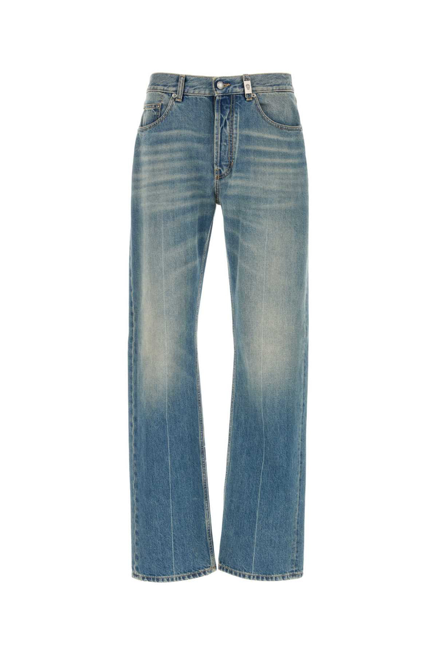 Alexander McQueen 100% Cotton jeans in blue
