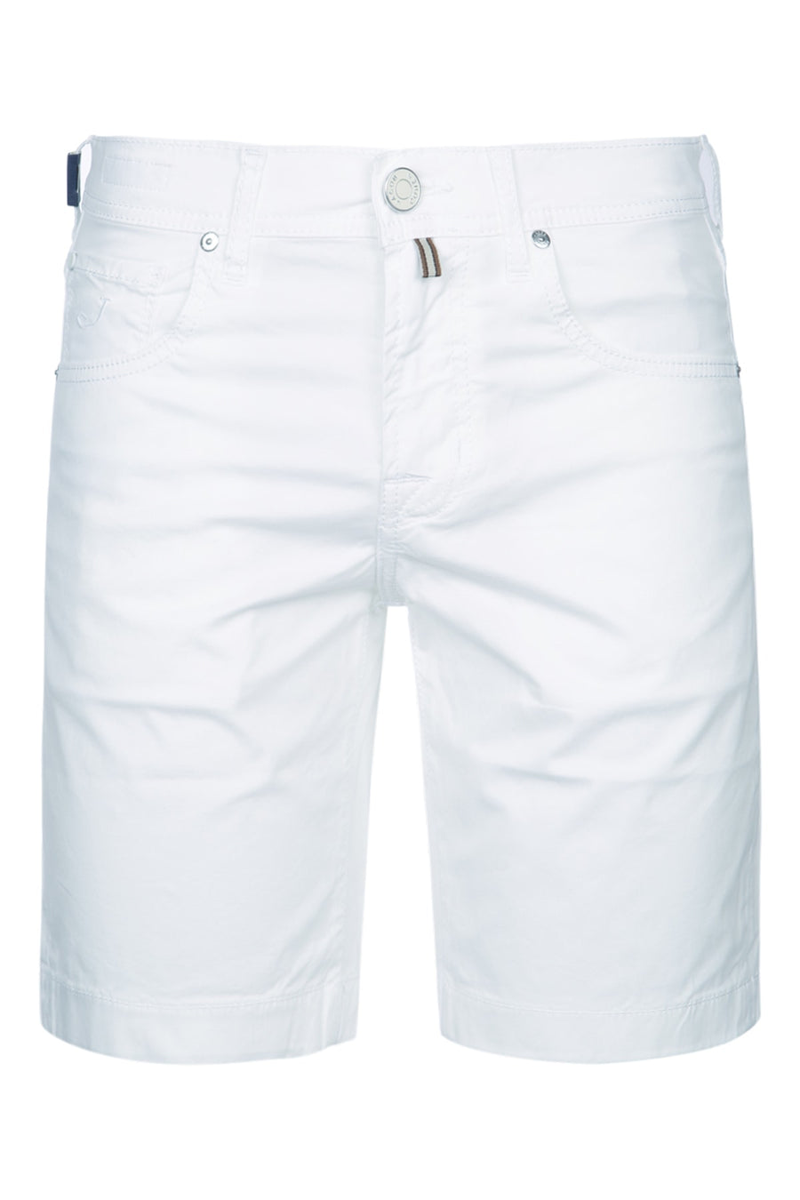 Jacob Cohen 97% Cotton bermuda shorts in white