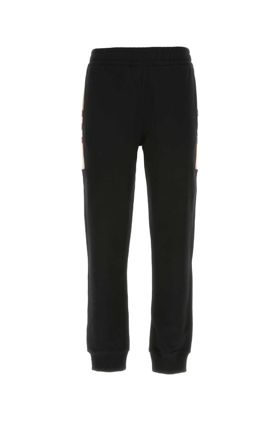 Burberry 98% Cotton joggers in black
