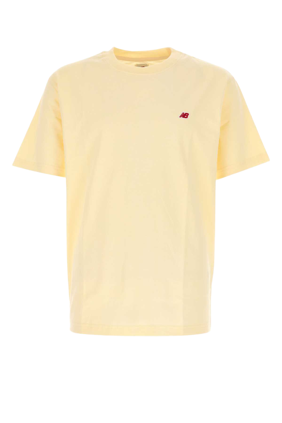 Yellow Cotton T-Shirt Calcium Exterior
