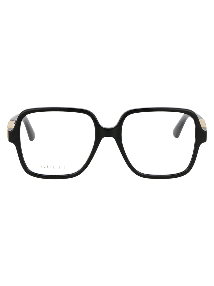 001 Black Transparent Acetate Optical
