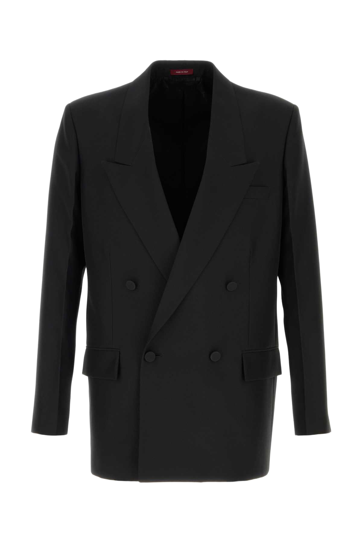 Black Panama Blazer Nero Giacche E Gilet
