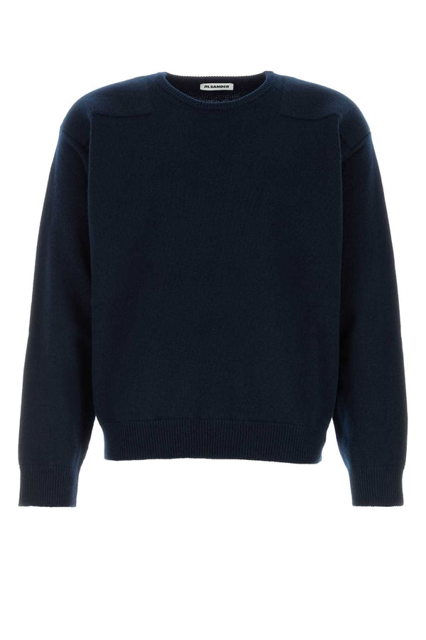 Jil Sander Jumper 96% Wool sweater in navy