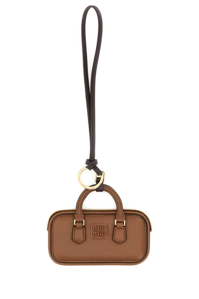5tl3562cwa F0046 Cognac Vitello-agnello Portachiavi