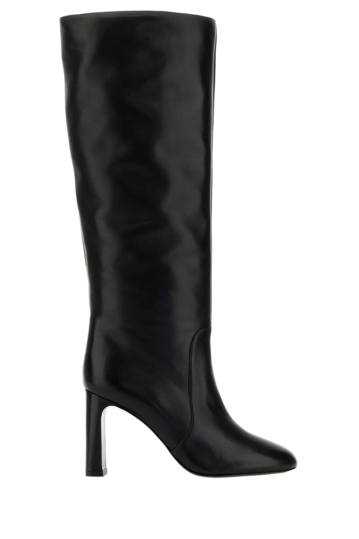 Black Nappa Leather Babette Boots Stivali