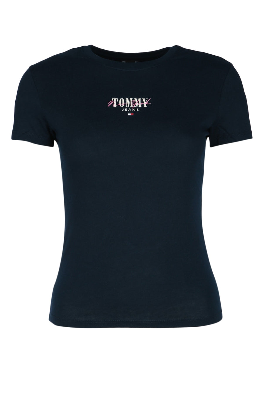 Tommy Hilfiger Jeans Transitional cotton in-conversion (60%) t-shirt in navy