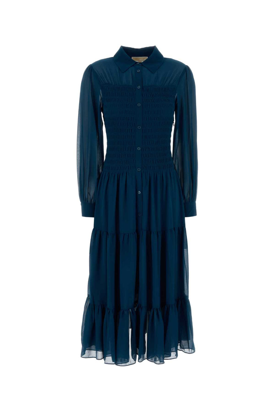 Michael By Michael Kors Shirt 55% Recycled polyester dress in blue