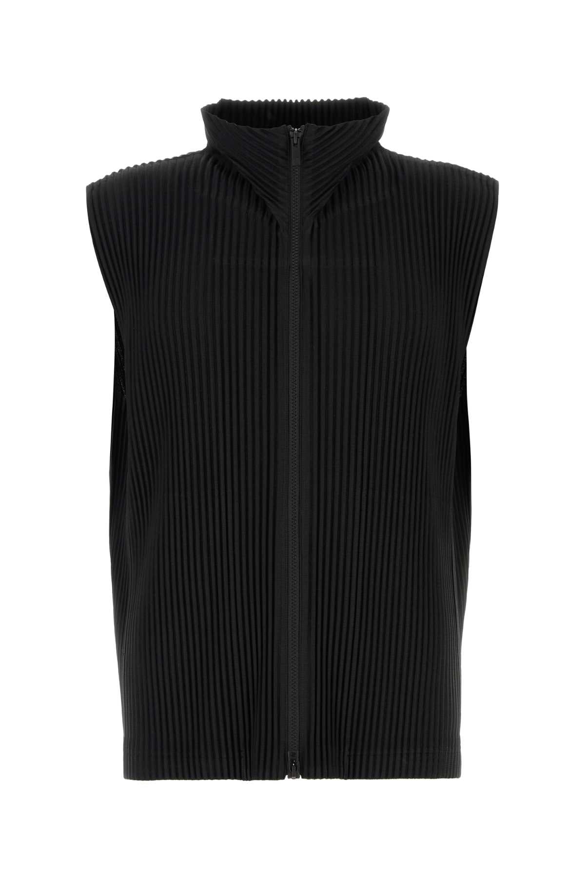 Homme Plisse' Issey Miyake Men's Colors Vest — Black