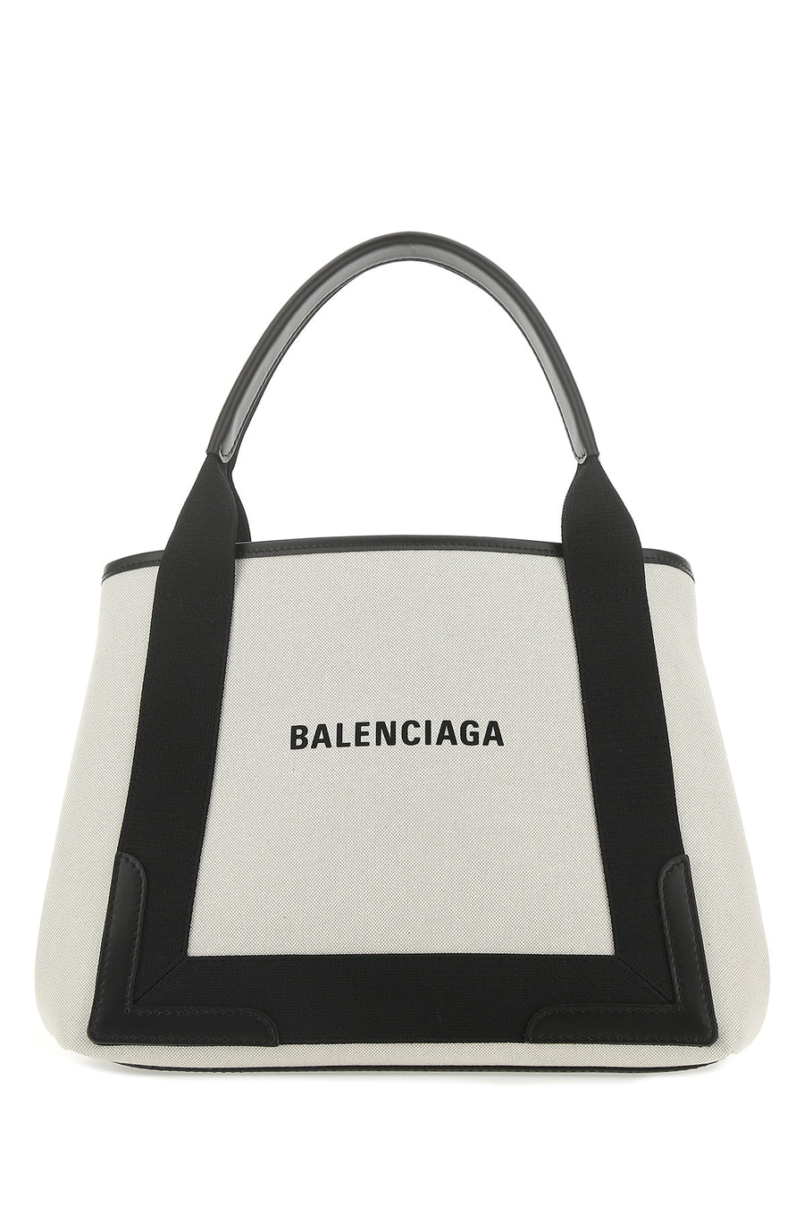 Balenciaga T Cotton 80% shoulder bag in beige