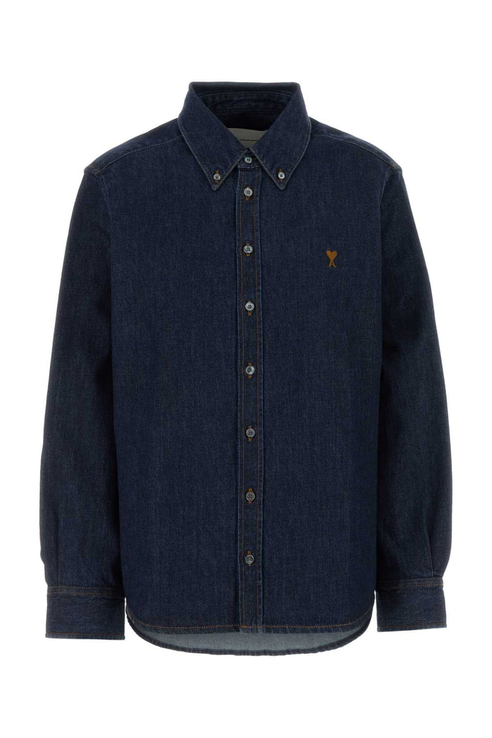 Ush786de0123 402 Indigo Exterior: Cotton Camicie
