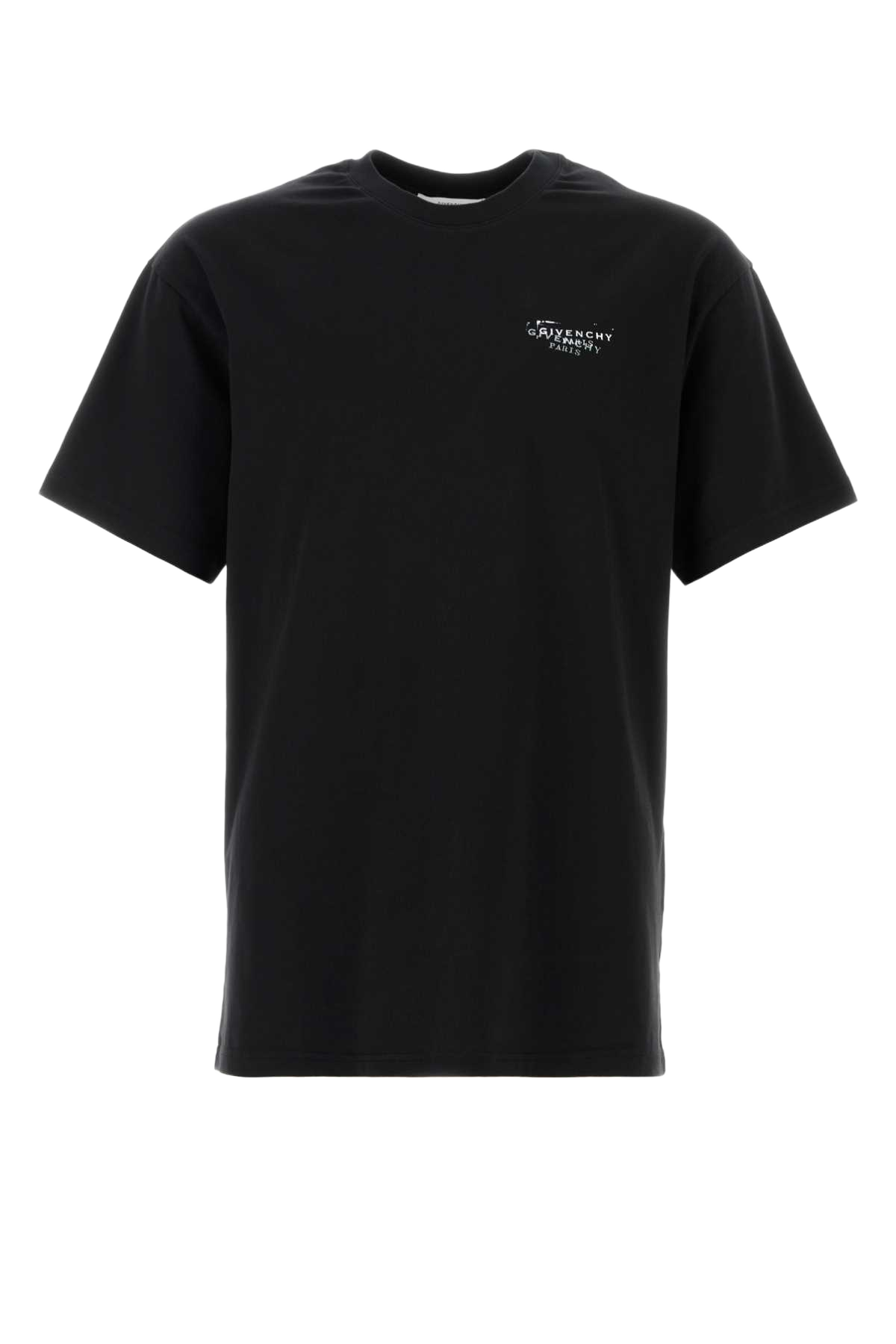Black Cotton T-Shirt Exterior