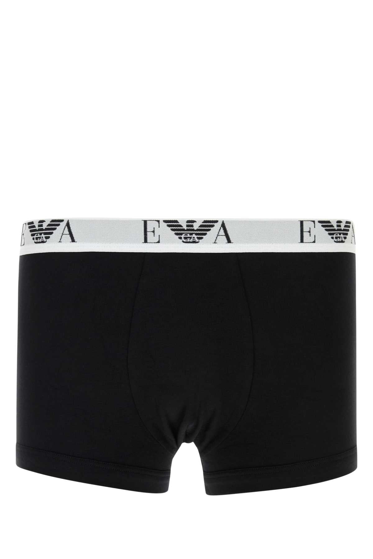 Black Exterior: Cotton Elastane Intimo