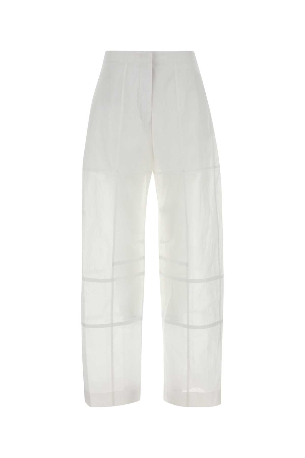 Opticwhite Exterior: Cotton Pantaloni