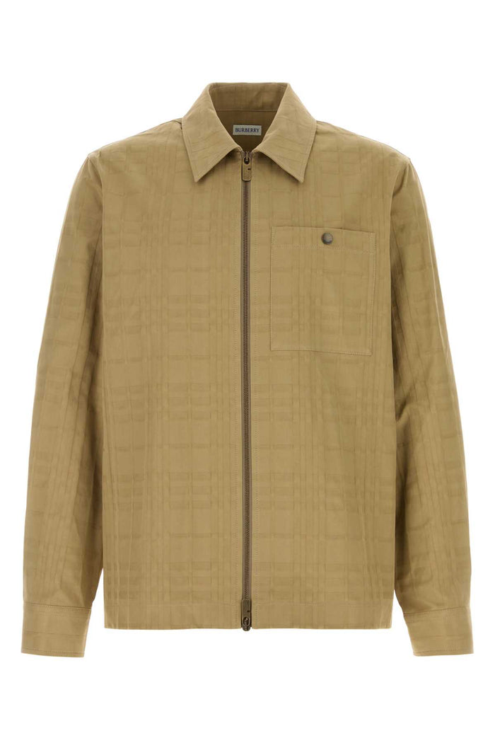 8121988 C4776 Sandstormbeigechk Exterior: Cotton Camicie
