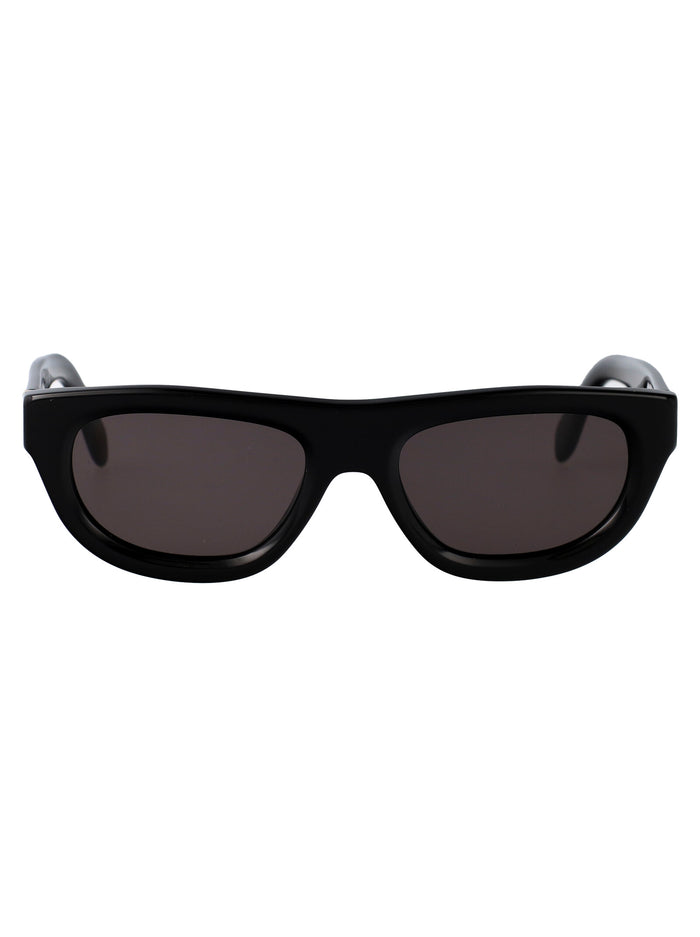 Imperial Black Dark Grey Acetate Sunglasses