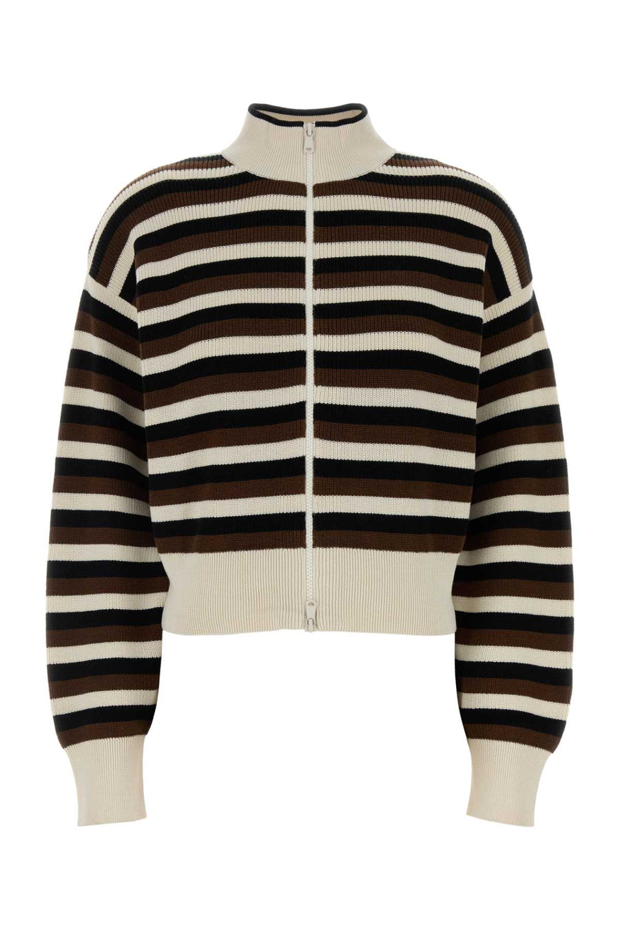 Brunello Cucinelli 100% Cotton cardigan in brown