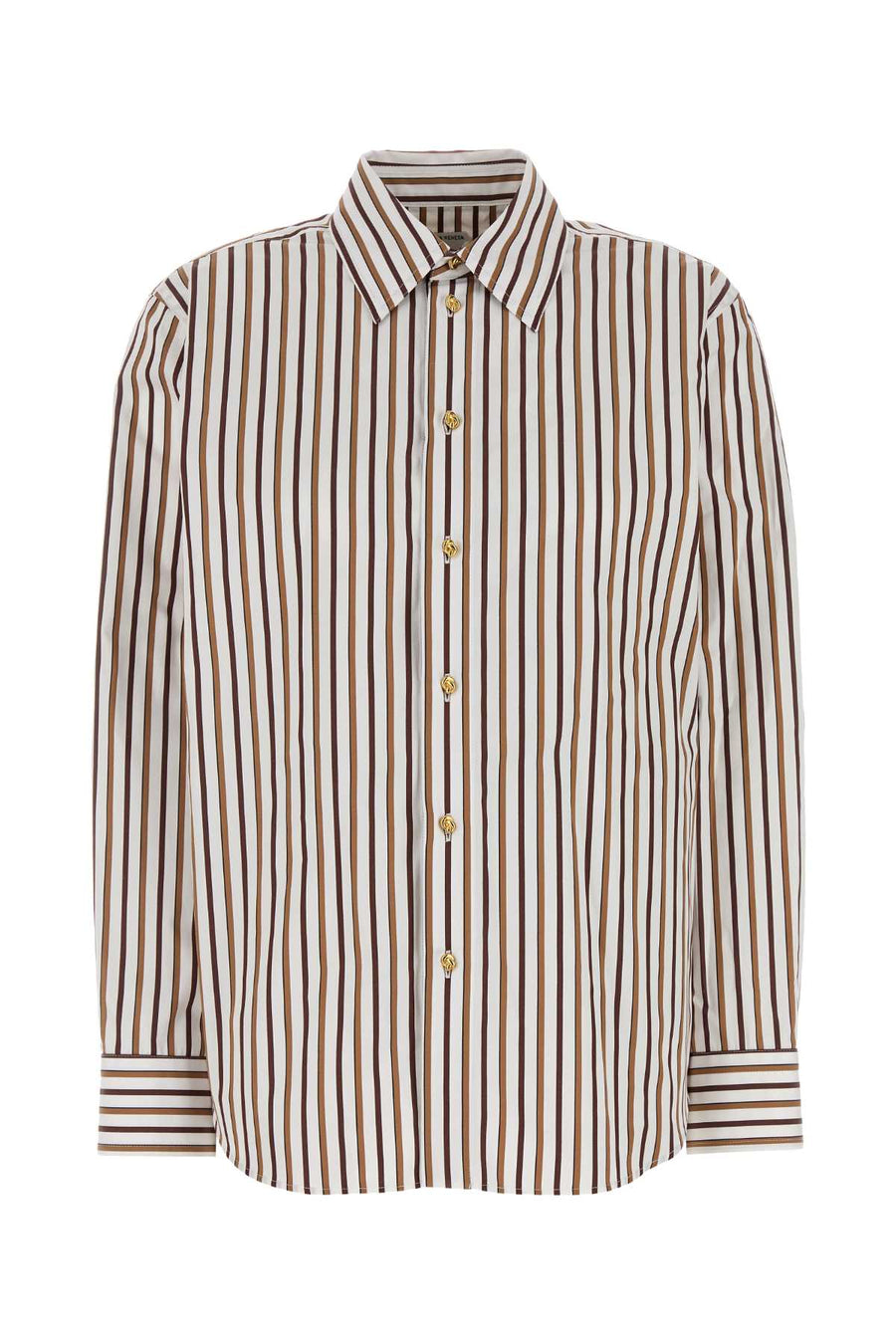 Bottega Veneta Cotton 100% Cotton shirt in brown